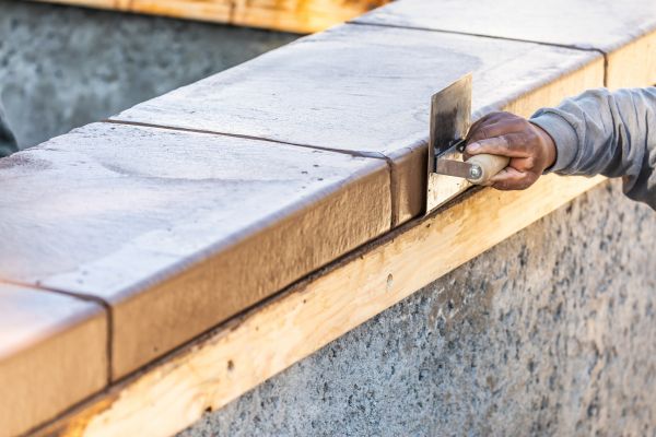 Concrete Coping Repair in Raleigh