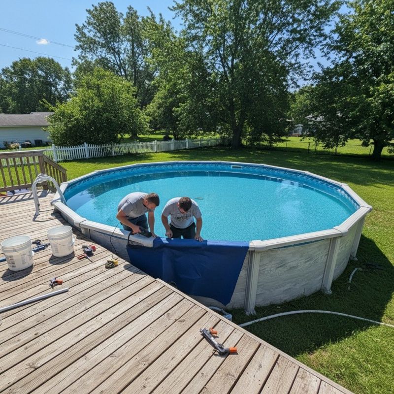 Concrete Pool Deck Repair